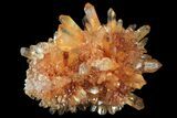 Orange Creedite Crystal Cluster - Durango, Mexico #99199-1